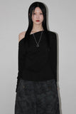 SLIM OFF SHOULDER T