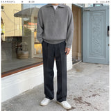 Feed one tuck wide slacks