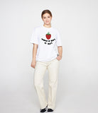 Strawberry Reverse Logo Short Sleeve Tee