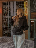 One Camo Patch Heavy Pile Hoodie