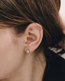 Essence Lab Diamond 14K(W) 0.5ct Fancy Pear Earrings