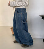 Johnny Painter Wide Denim Pants