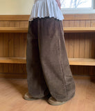 Koruni Corduroy Wide Pants