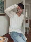 Kuri Linen Cable Slim Knit