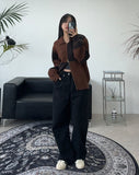 Blin Incision Wide Cotton Pants