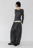 MODERN TWO-TUCK SLACKS
