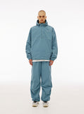 Color Matching Stitch Hood Anorak