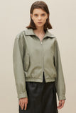 Overfit Cropped Blouson Woman