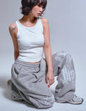 OF_19 Training Pintuck Wide Pants