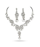 Crystal Glam Drop Jewelry Set