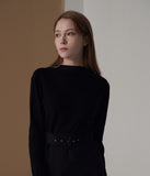 Metal Neck Knit