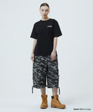 UTILITY CARGO CAMO SHORTS