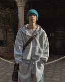 Flory Snap Two-Way Hooded Zip-Up