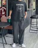 Bead Nylon String Wide Pants