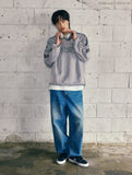 Vintage Wide Balloon Denim Pants