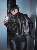 Carter Cross Rivet Vintage Leather Jacket