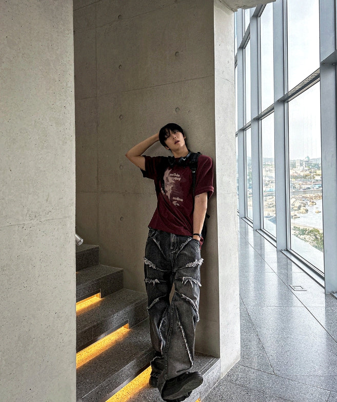 【COSYHARU】Monet check cropped shirt COSYHARU】Monet check cropped shirt (COSYHARU/シャツ