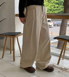 Skanda Pigment Color Wide Pants