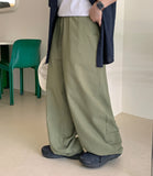 [BAONHAUS] Hakani Check Seersucker Balloon Pants