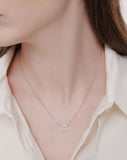 Essence Lab Diamond 14K 1ct Solitaire Necklace