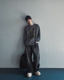 Bolide Washed Baggy Denim Pants