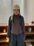 Sitka Cotton Double Collar Cardigan