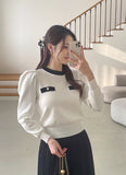 Seribel Shirring Puff Knit