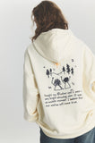 Happy Memory Embroidered Hoodie