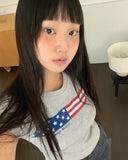 Termil Stars and Stripes Print Short Sleeve T-Shirt