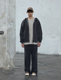 Vintage Pigment Balloon Fit Hood Zip-Up