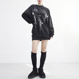 Smoke Printed Sweatshirt