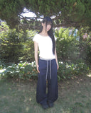 Leol Color Matching Nylon Pants