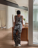Damage Camo Carpenter Double Knee Pants