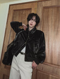 Dying crack two-way jacket