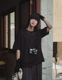 [Lining brushed/Plan] Parfait Brushed Layered Short Sleeve T-shirt