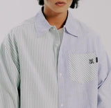 MIX COLOR STRIPE SHIRT