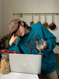 Deepline printed sweatshirt