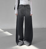 Gradient Flare Wide Denim