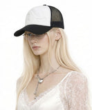 Volume trucker mesh cap