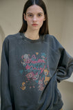 Happy Callie Raglan Pigment Sweatshirt