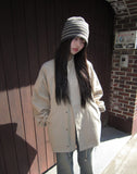 Seden High-Neck String Field Jacket