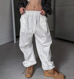 (UNISEX) Tenney Pintuck Banding Parachute Pants