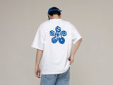 Back Flower Logo Life Drawing Short Sleeve Tee