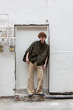 eyelet wind breaker jacket