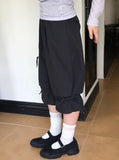Yubiti Strap Bermuda Capri Pants