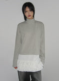 (Brushed) PIPI STRIPE POLA T
