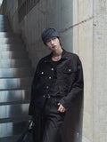 Camper Rivet Crop Cotton Jacket
