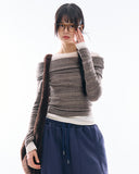 Aurelia off-shoulder knit
