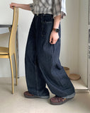 Toisya Bijo Wide Raw Denim Pants