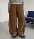 Inisha Basic Wide Cotton Pants